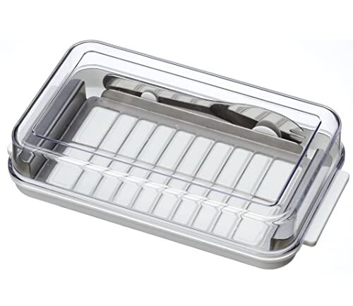 スケーター ステンレスカッター式 バターケース 200g用 専用バターナイフ付き 日本製 BTG2DXNN-A拍卖