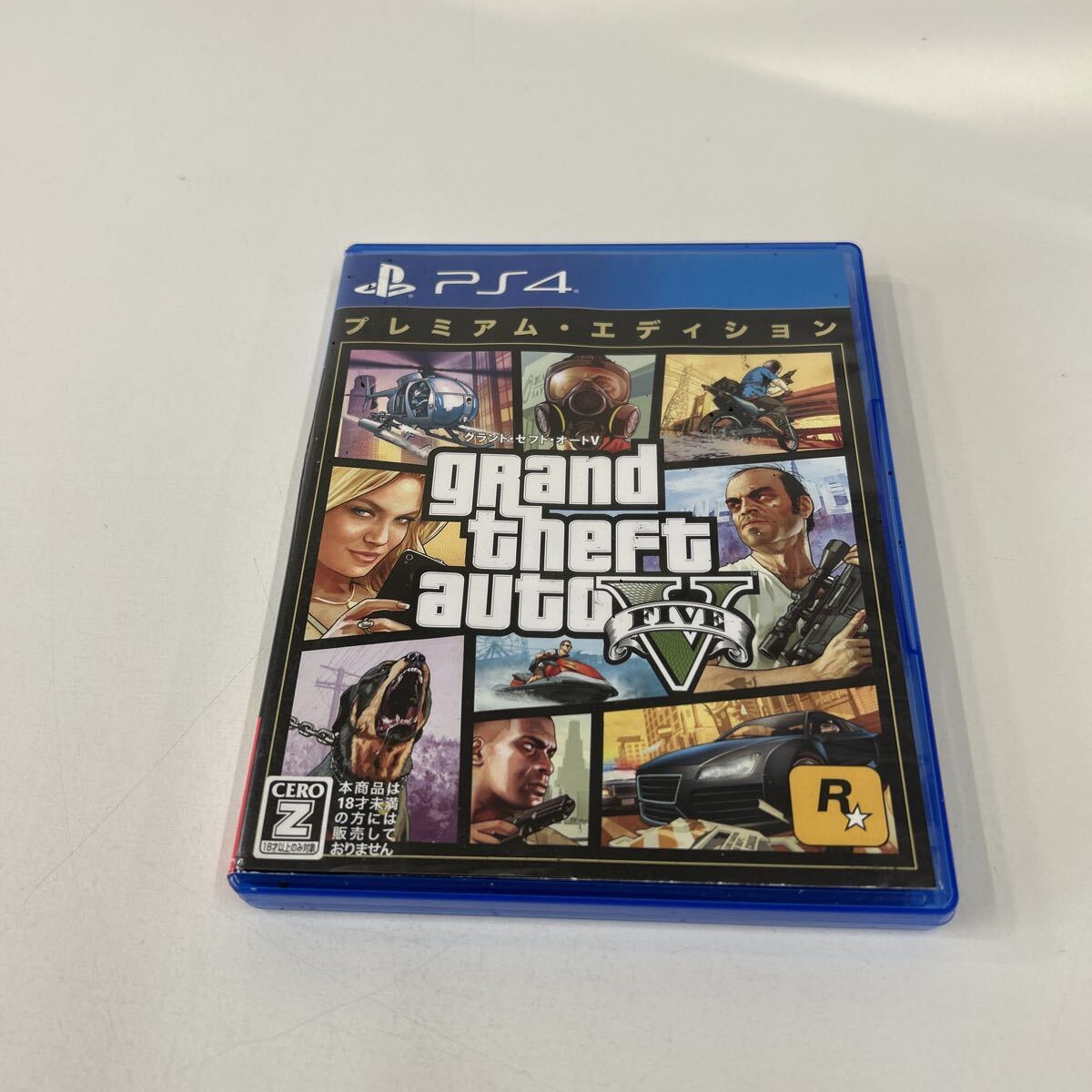動作品【PS4】 グランド・セフト・オートV プレミアム・エディション 1094拍卖