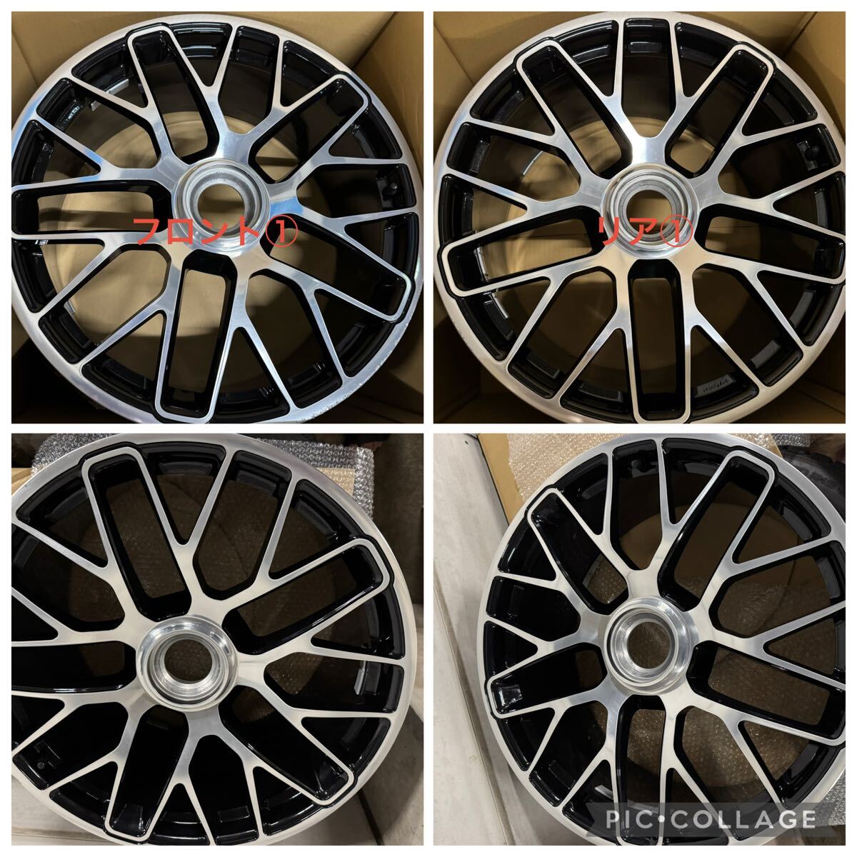 ポルシェ 911 991.1 ターボS 純正センターロックホイール GTS GT3 GT2 中古美品 TPMS付き スタッドレス用などに拍卖