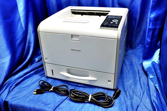 ◆印刷OK/カウンター25357枚★ RICOH/リコー A4対応 モノクロレーザープリンター ★IPSiO SP4500★ 61006Y拍卖