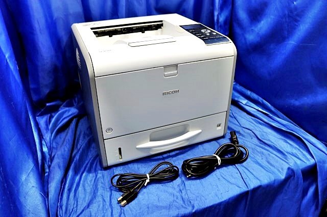 ◆印刷OK/カウンター38513枚★ RICOH/リコー A4対応 モノクロレーザープリンター ★IPSiO SP4500★ 61007Y拍卖
