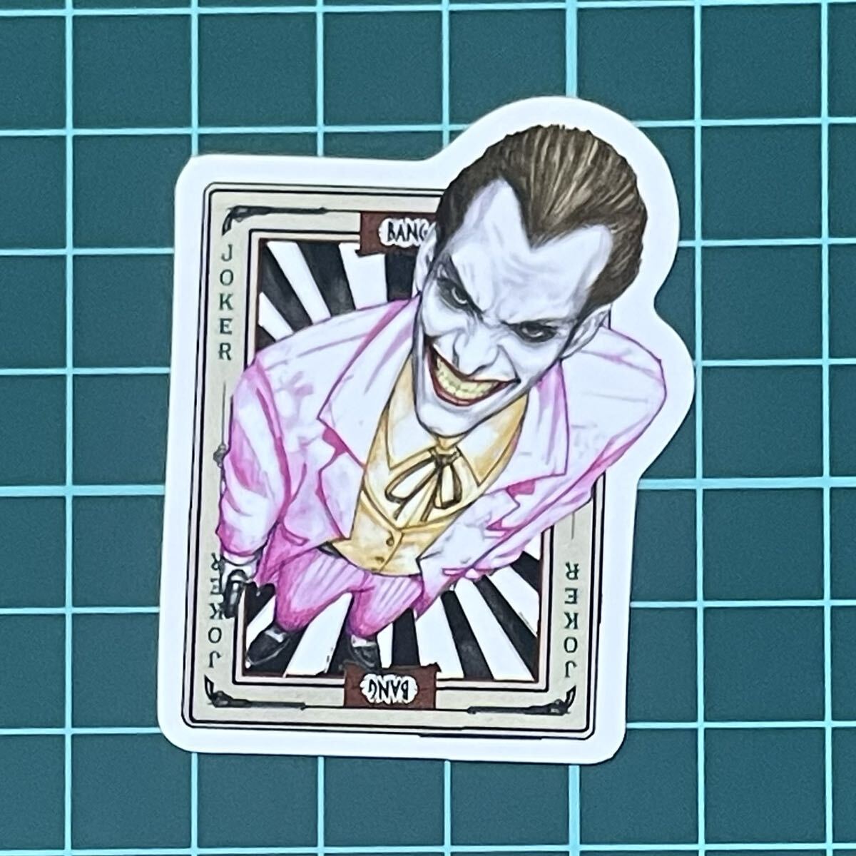 ST827 防水ステッカー シール ジョーカー アメコミ JOKER映画拍卖