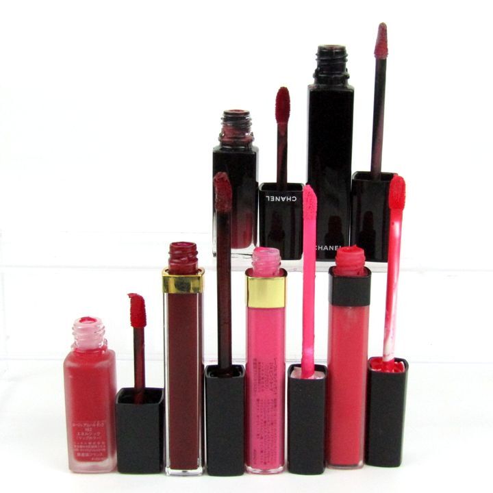 シャネル 口紅 リップカラー リップグロス 6点セット ルージュアリュールラックなど コスメ まとめて 大量 PO レディース CHANEL拍卖