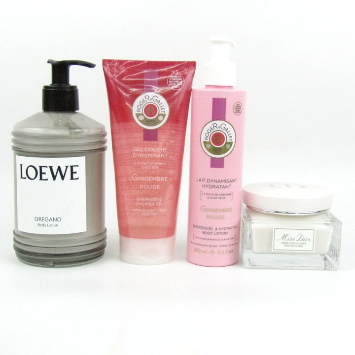 ロエベ ディオール ロジェガレ ボディローション クリーム シャワージェル 3点セット コスメ まとめて TA レディース拍卖