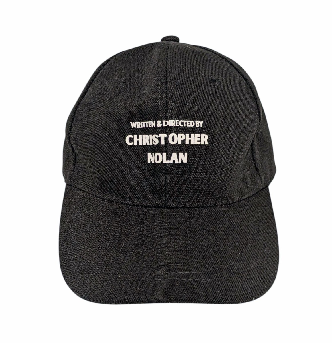 クリストファー・ノーラン 映画 キャップ CAP 帽子 BLACK 黒 ダークナイト インターステラー インセプション メメント テネット拍卖