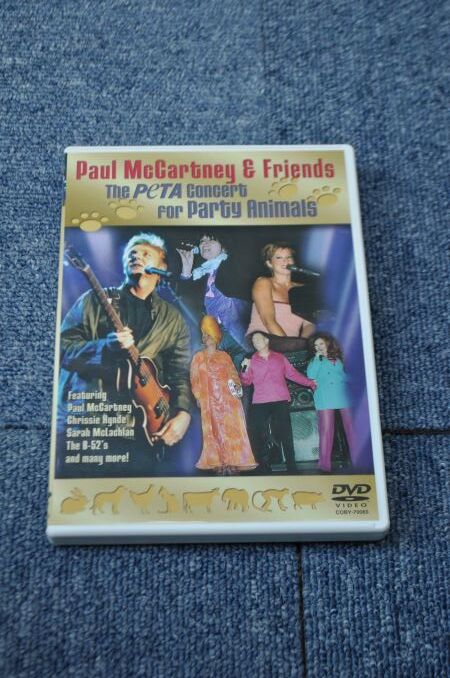 ■音楽/DVD■ポール マッカートニー PETA コンサート■Paul McCartney&Friends The PETA Concert■USED品■拍卖