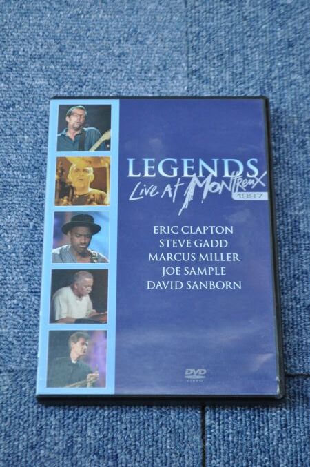■音楽/DVD■エリック クラプトン■レジェンズ/LEGENDS■ライヴ アット モントール 1997■USED品■拍卖