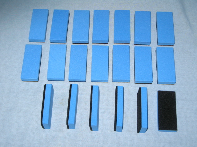 ☆カーセラミックコーティングスポンジ/ナノワックスコーティングスポンジ ガラス/洗車/ワックス用 ※20個拍卖