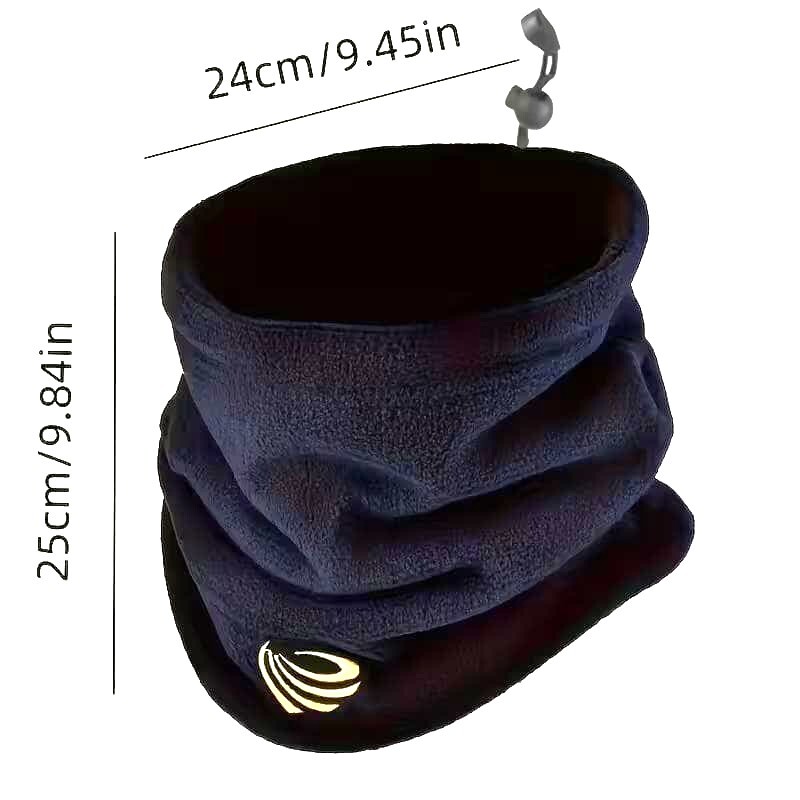 ★ネックウォーマー/防寒首巻き メンズ 紺 ☆スキー/スノボー/登山/釣り/自転車/バイク/他 ④拍卖