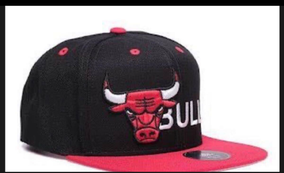 アディダス NBA ブルズキャップ スナップバック AJ9578 黒赤 57-60㎝拍卖