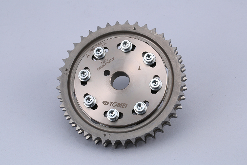 個人宅発送可能 TOMEI 東名パワード L型用 アジャスタブルカムギア 日産 L型6気筒 L6 L20 L24 L26 L28 NISSAN ニッサン (13024R500)拍卖