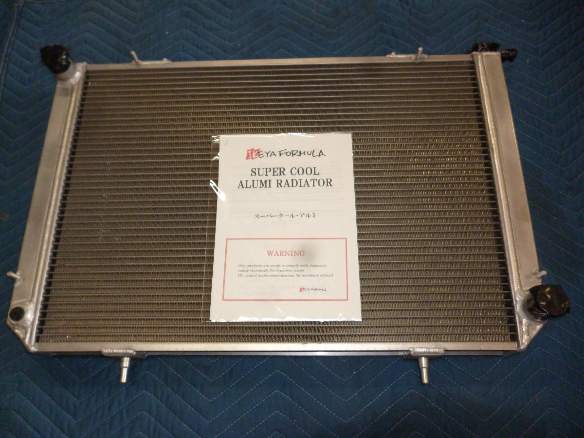 即納 新品 IKEYA FORMULA イケヤフォーミュラ S13 RPS13 180sx SR20 シルビア アルミ3層 アルミラジエター IFBF05003 サイドスロー 展示品拍卖