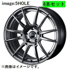 個人宅発送可能 Weds ウエッズスポーツ 18X7.5J +45 5穴 PCD100 PSB ホイール 4本セット SA-62R エスエー ロクニーアール (41811)拍卖