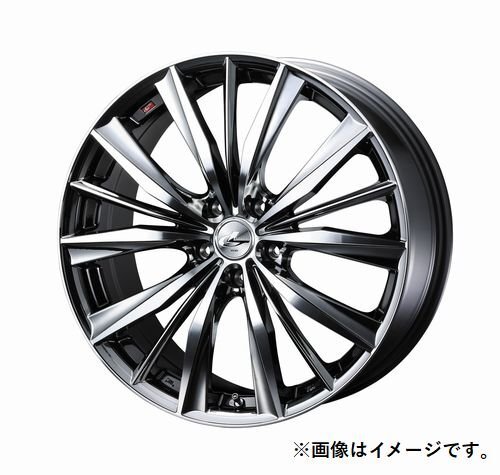 個人宅発送可能 ウエッズ Weds 18X8.0J +42 5H PCD114.3 BMCMC ホイール 1本 LEONIS VX レオニス・ブイエックス (33281)拍卖