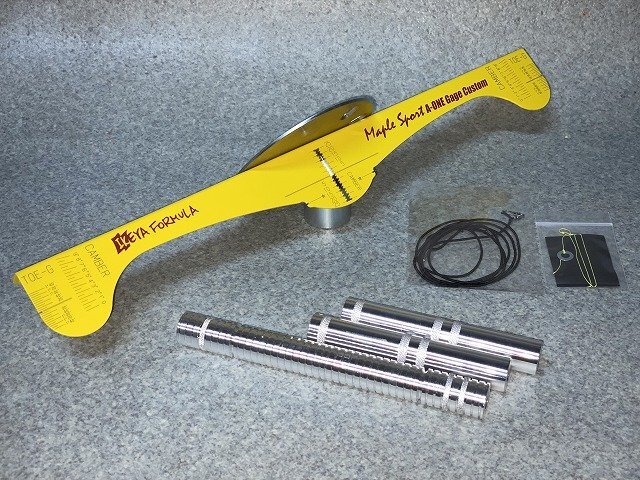 個人宅発送可能 イケヤフォーミュラ メープルエーワンゲージ スタンダード ハーフセット MAPLE A-1 GAGE カスタム (黄) (IFMPA1CH)拍卖