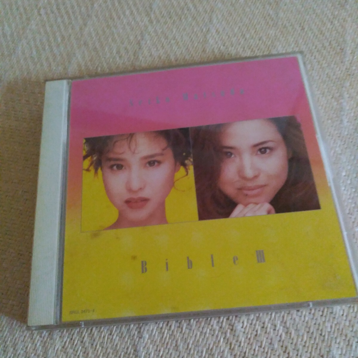 松田聖子 Bible III バイブル3 ベストアルバム CD 2枚組 赤いスイートピー チェリーブラッサム 天使のウインク 裸足の季節 BEST 拍卖