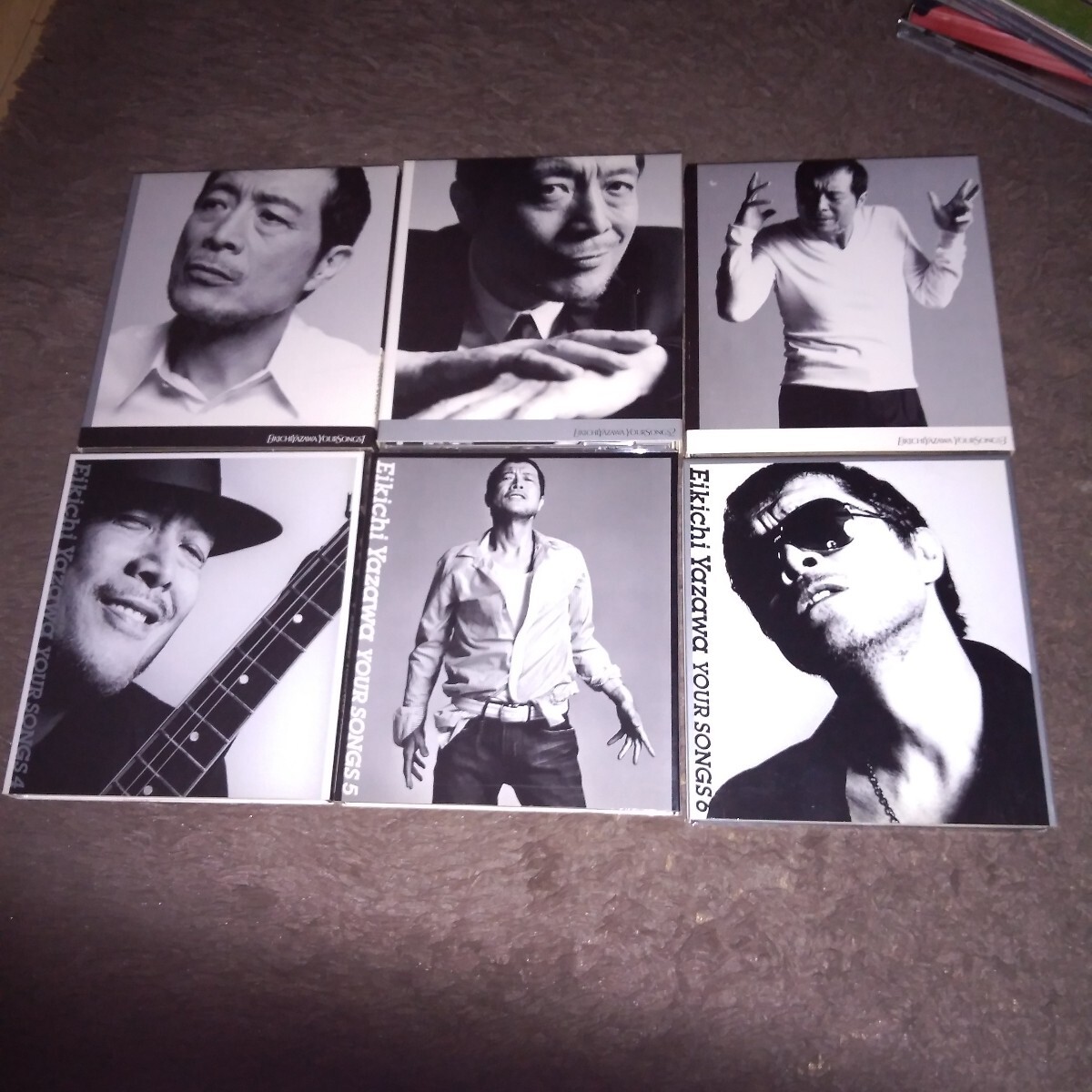 矢沢永吉【YOUR SONGS 1・2・3・4・5・6】CDアルバム セット6枚(キャロル・THE CAROL) スリーブケース入り ベスト アルバム拍卖