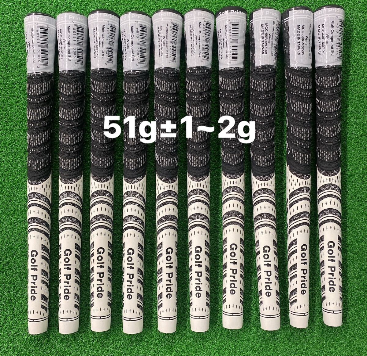 51g±1~2g ゴルフプライド MCCグリップ バックライン無し 60R スタンダード拍卖