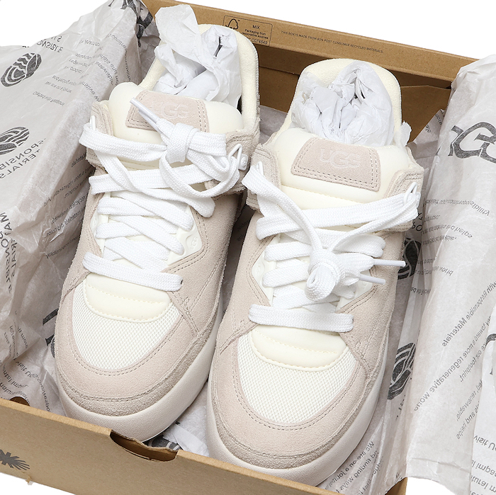 未使用 UGG アグ スニーカー ゴールデンクッシュ 26cm 厚底 1152719 ベージュ レディース オールジェンダー拍卖