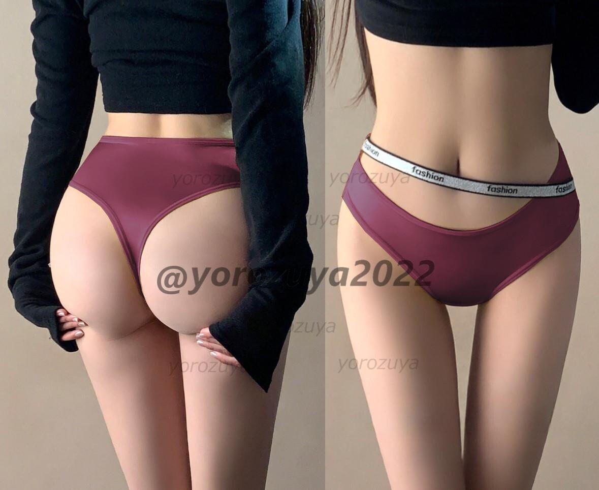 175-170-6 光沢 スポーティー ショーツ 美尻 Tバック【パープルLサイズ】レディース 女性 下着 ランジェリー エロ セクシー パンティ .1拍卖