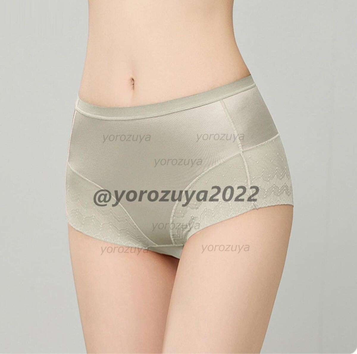 175-62-9 高光沢 ツヤツヤ ブリーフ ショーツ 超おすすめ【グレーXLサイズ】レディース 女性 新品 下着 インナー セクシー パンツ .1拍卖