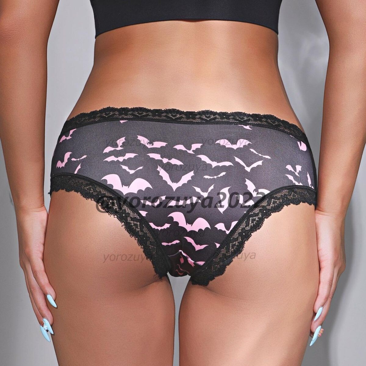 184-75-5 個性派 プリント アイスシルク ブリーフ パンツ【画像デザインLサイズ】レディース 下着 インナー 新品 シームレス パンティ .1拍卖