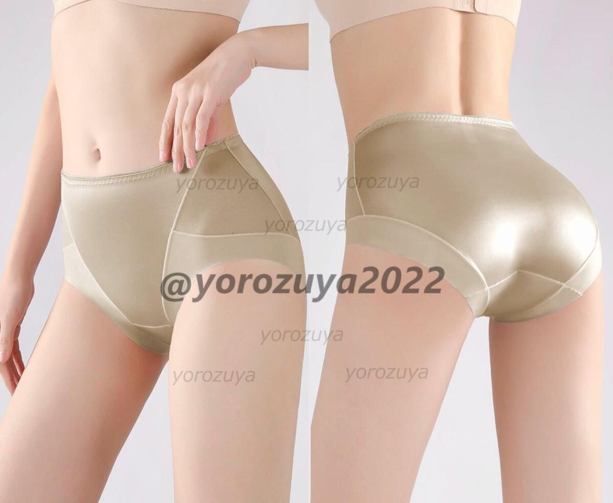 181-170-8 光沢 トライアングル メッシュ 艶々フルバック【画像カラーXLサイズ】レディース 女性 下着 パンツ ショーツ ランジェリー.1拍卖