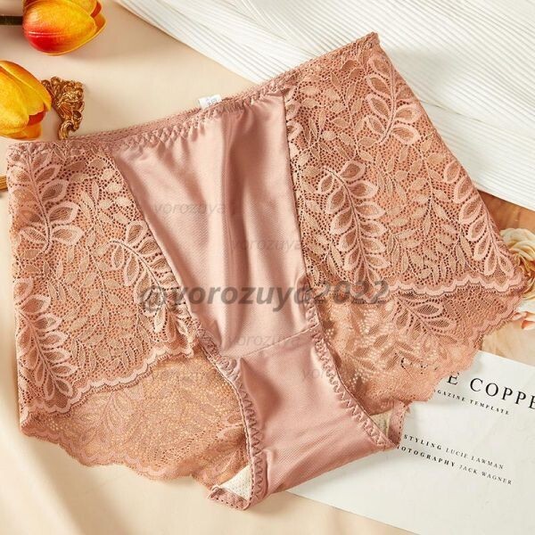 121-532-6 超ゴージャス 光沢 艶々 花柄 ショーツ【ピンクLサイズ】レディース 女性 下着 インナー 勝負下着 パンツ ランジェリー .1拍卖