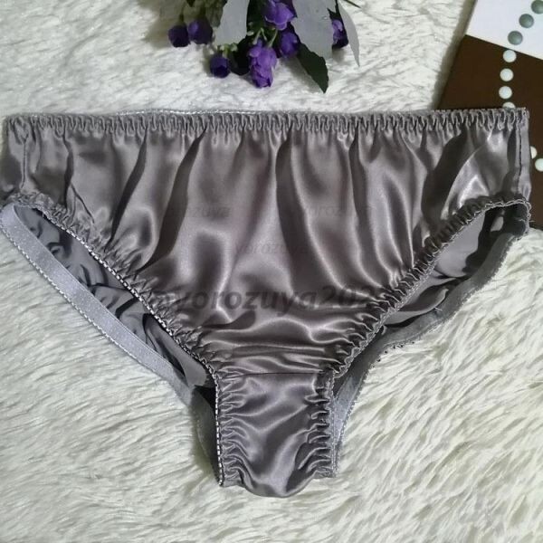 105-535-15 高級 シルク SILK 超光沢 超ツヤ ブリーフ ショーツ 【画像カラーXLサイズ】レディース 下着 パンティー ランジェリー .1拍卖