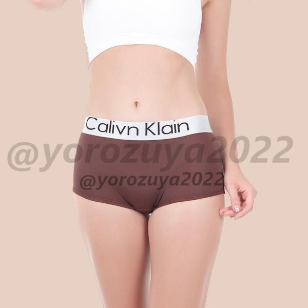 99-80-5 レディース ショーツ ☆ボクサータイプ☆【ブラウンXLサイズ】女性 下着 セクシー パンツ インナー ランジェリー スポーツ.2拍卖