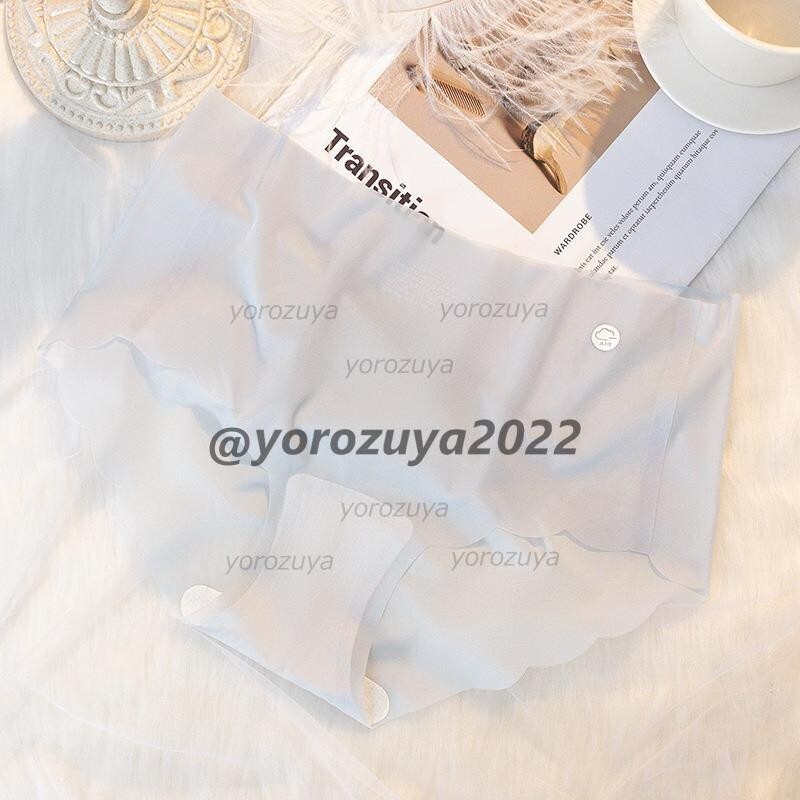 184-597-2 透け透け シースルー ブリーフ ショーツ シームレスパンツ【グレブルXL】レディース 女性 スケ 下着 インナー 新品 パンティ .1拍卖