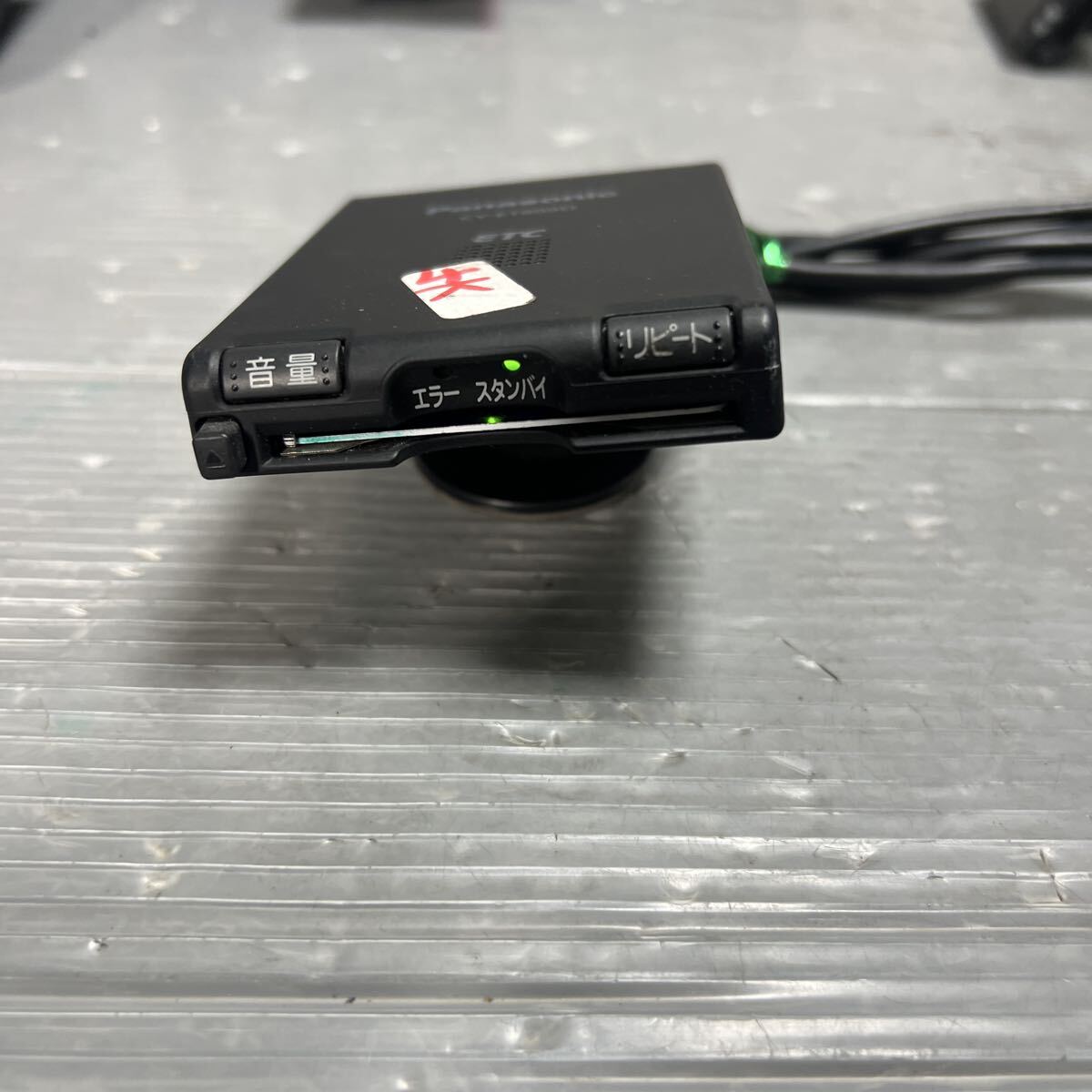 ETC パナソニック (CY-ET809D)軽自動車から外しました中古品です アンテナ一体型 軽自動車セットアップ) 4拍卖