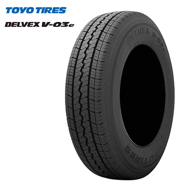 送料無料 トーヨータイヤ 【1本単品 新品】 TOYO TIRES DELVEX V-03e デルベックス V-03e 175/80R14 99/98N拍卖