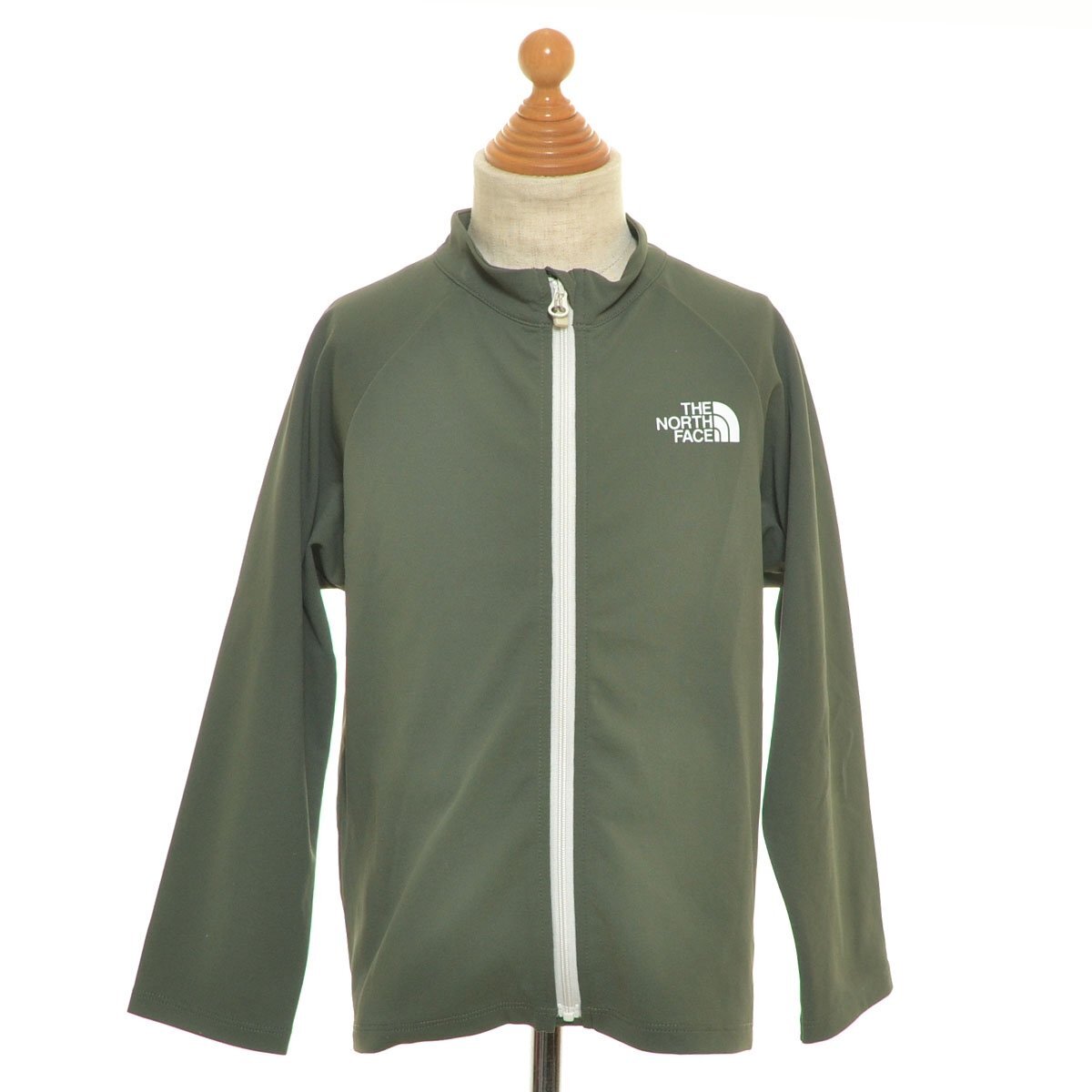 ▲564313 THE NORTH FACE◇サンシェードフルジップジャケットLS NTJ12340 サイズ110 23ss 水陸両用 UVプロテクト ロングスリーブ キッズ拍卖