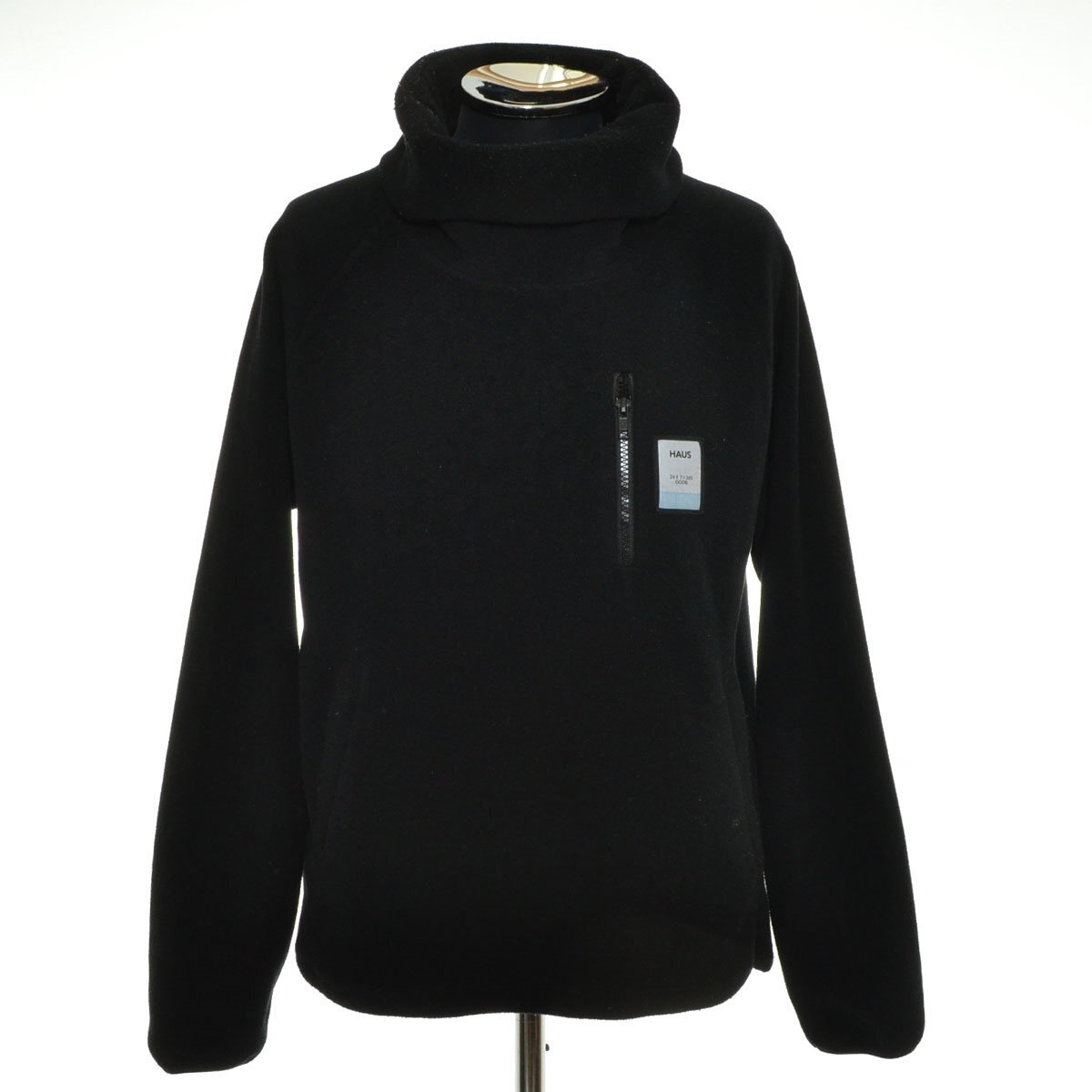 ◆569483 HAUS GOLDEN GOOSE ゴールデングース ◇フリースプルオーバー 長袖 サイズXS メンズ ブラック拍卖