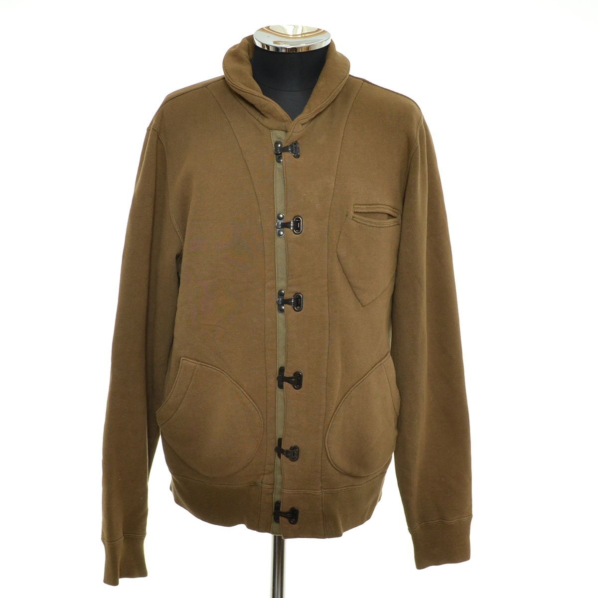 ◆566665 Nigel Cabourn ナイジェルケーボン ◇ジャケット U.C.CLIP JACKET サイズ48 メンズ カーキ拍卖