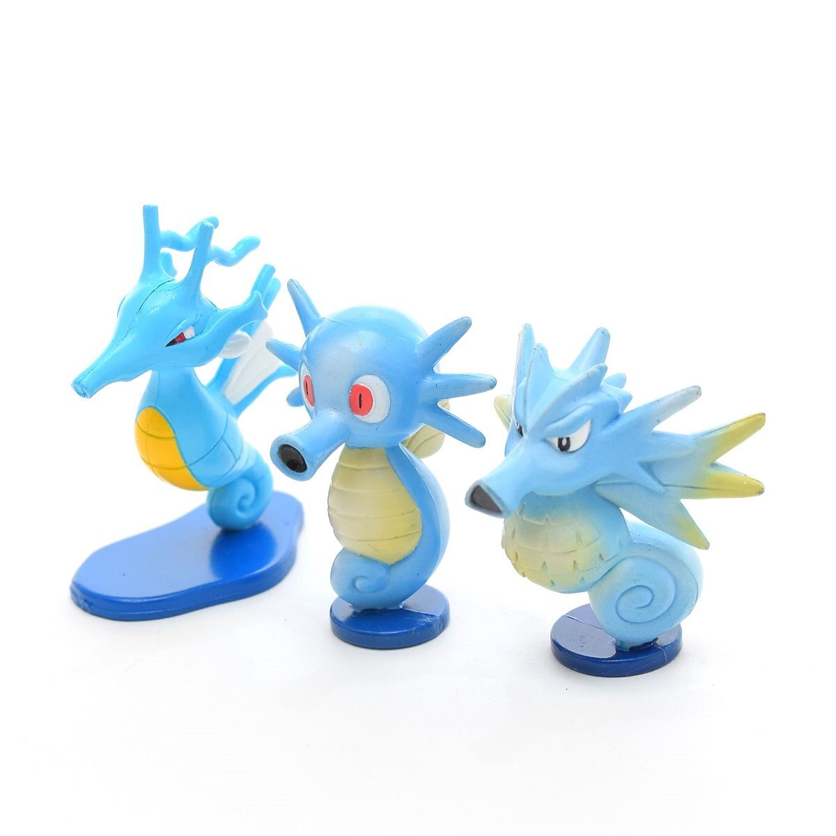 ★567719 TOMY 初期 モンコレ 3種セット タッツー シードラ キングドラ ポケットモンスター モンスターコレクション拍卖