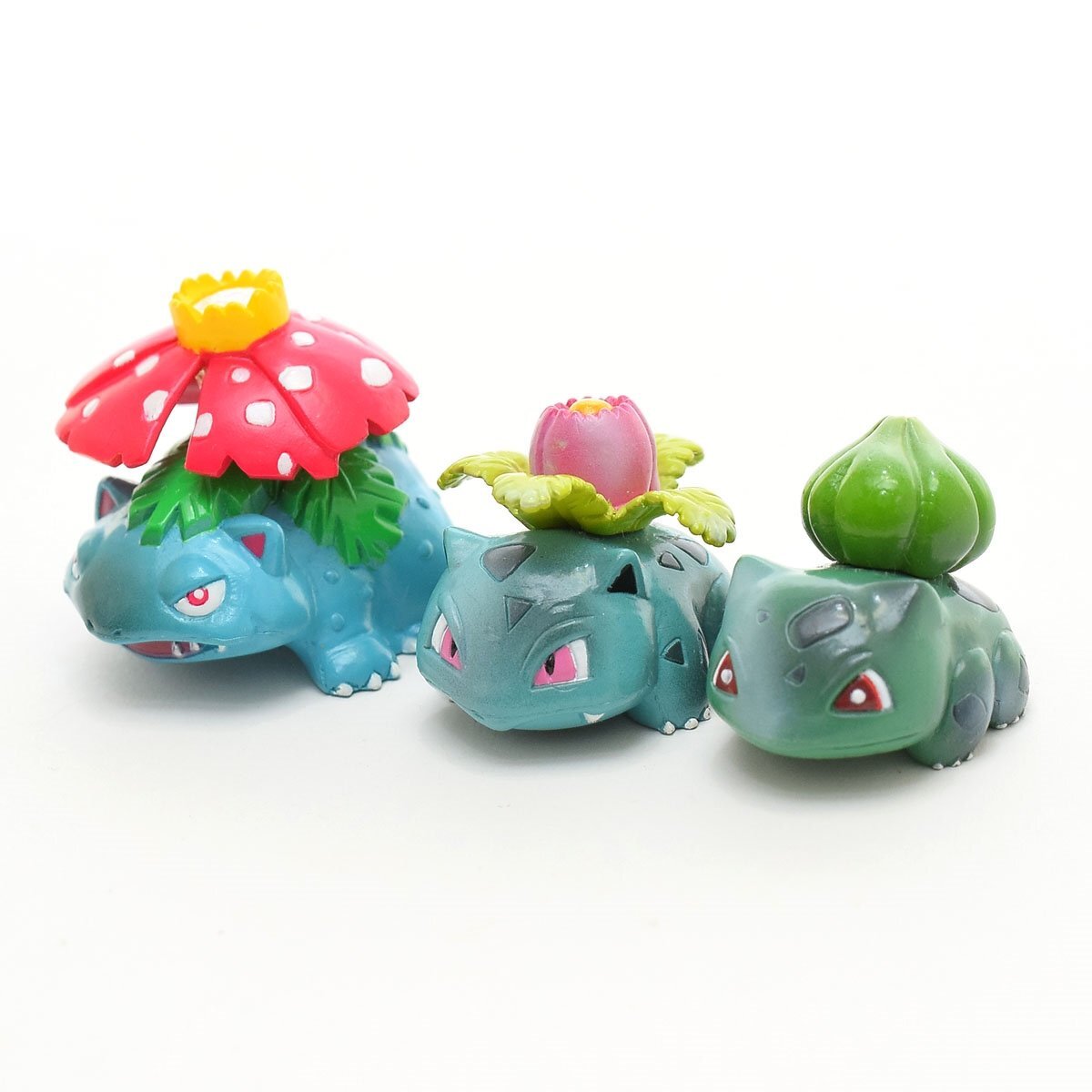 ★567657 TOMY 初期 モンコレ 3種セット フシギダネ フシギソウ フシギバナ ポケットモンスター モンスターコレクション拍卖