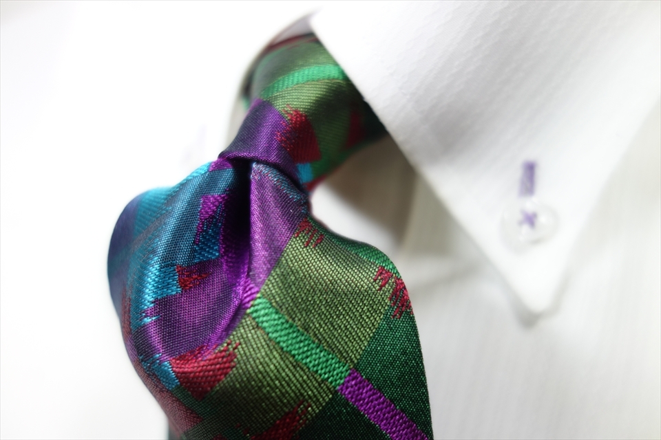 9478◆イタリア製生地 ミッソーニ MISSONI シルクネクタイ拍卖