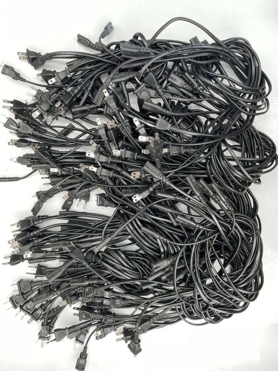 30本セット メガネケーブル 大量 まとめ売り メガネ端子 電源コード アダプタ電源ケーブル プリンター用電源コード用拍卖