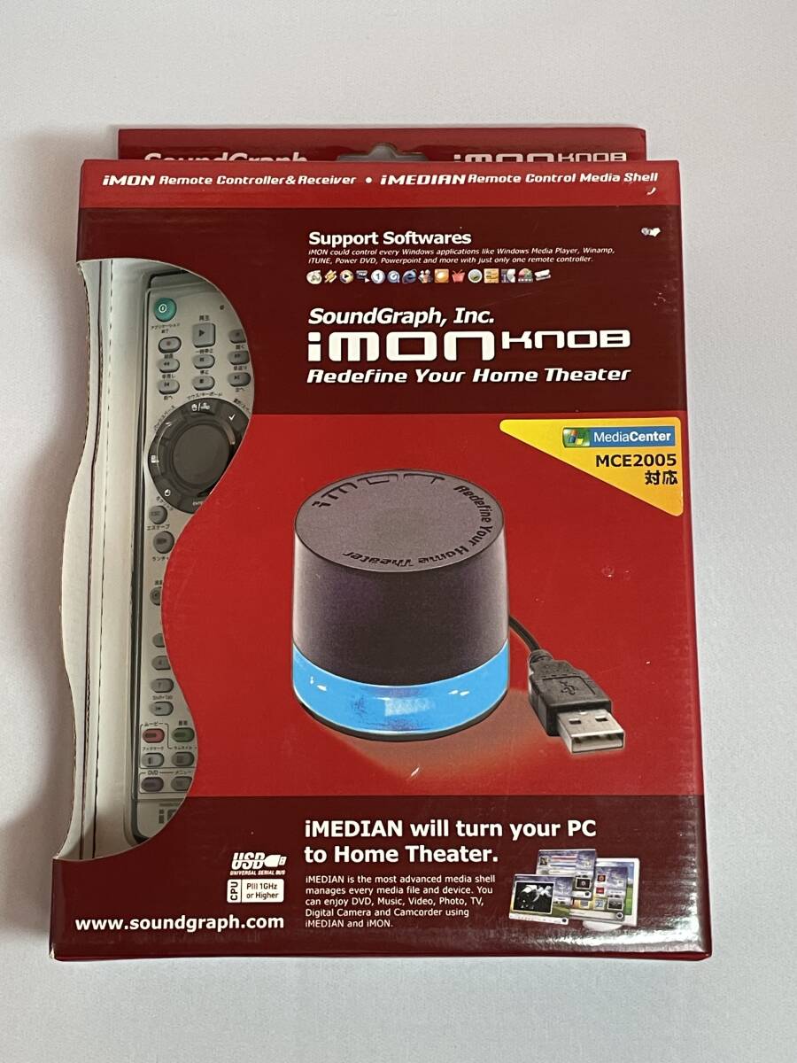 【未使用・未開封品/超希少】★SoundGraph社:PC用リモートコントローラー(iMON KNOB)★拍卖