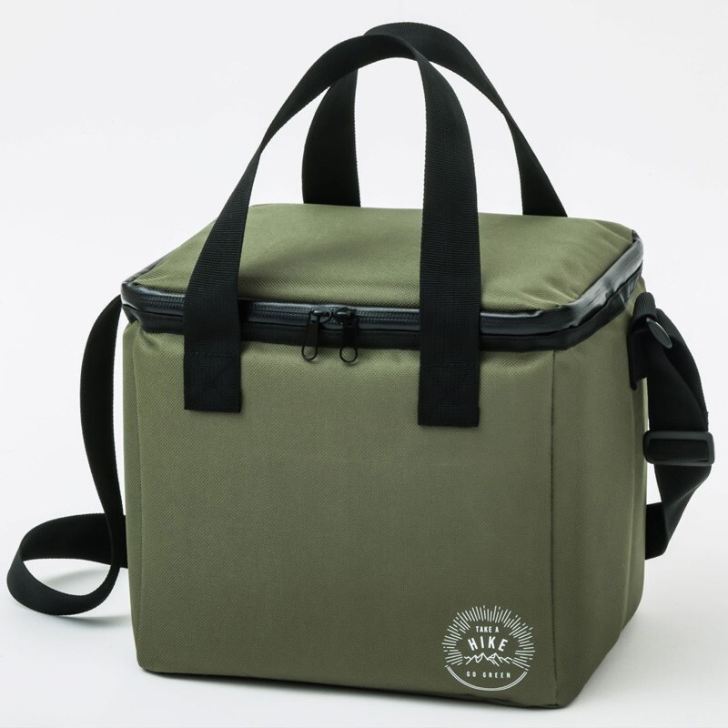 1 350 極厚断熱素材が氷をキープ!KHAKI ver.超保冷バッグ 送料660円拍卖