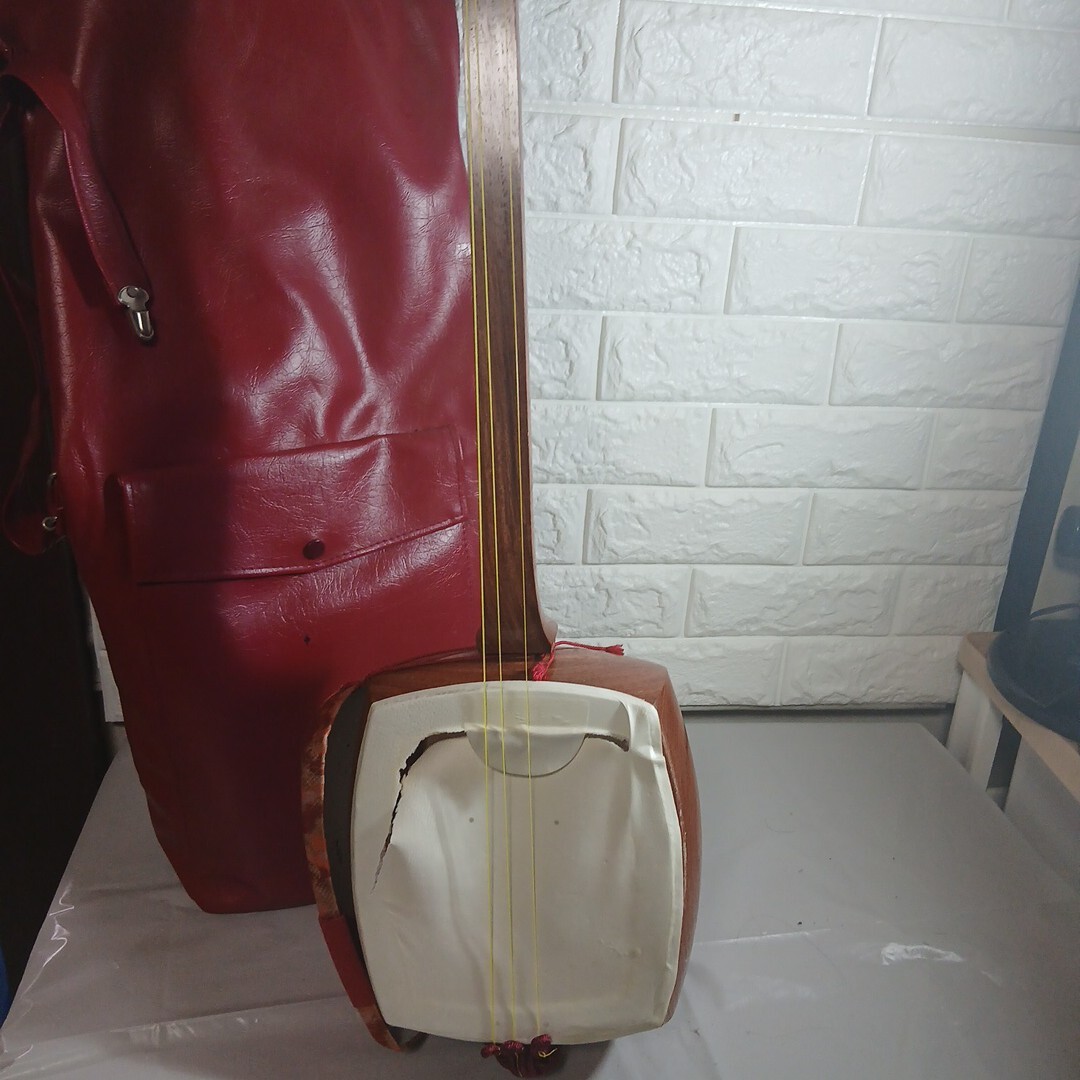 和楽器 三味線 和楽器 弦楽器 ハードケース付 日本楽器拍卖