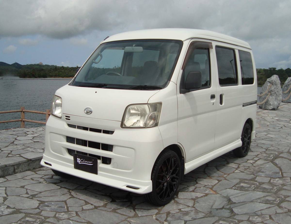 ■□ダイハツ□■ハイゼットカーゴ/330/331・中期用・ タイプ2ハーフ3点エアロキット新品未塗装!(ダクト有)拍卖