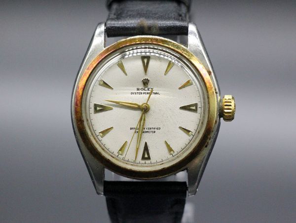 【超貴重】Rolex ロレックス セミバブルバック コンビ (ジャンク品)/ 腕時計 / ヴィンテージ / ビンテージ 【希少・レア】拍卖