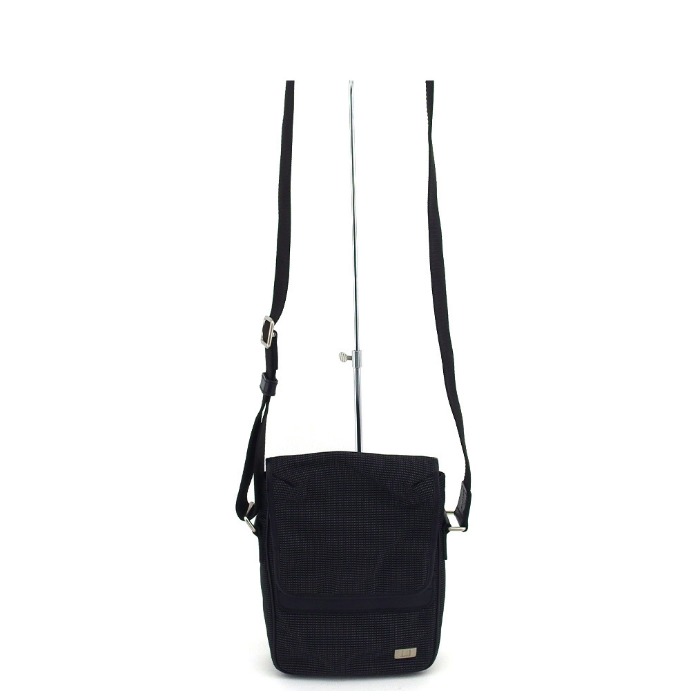 【10%OFFクーポン】ダンヒル Dunhill ショルダーバッグ アボリティーズ ブラック グレー 灰色 レディース 中古拍卖