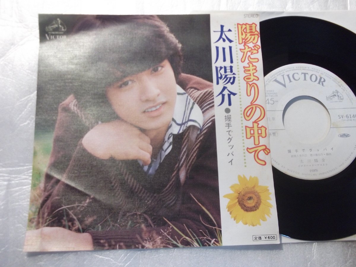 【白レーベルシングル】「太川陽介/陽だまりの中で」ビクター拍卖