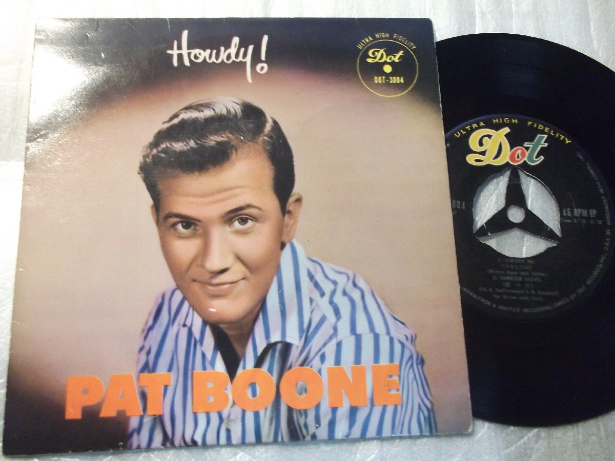 【EP】「パット・ブーン/ハウディ」ビクター拍卖