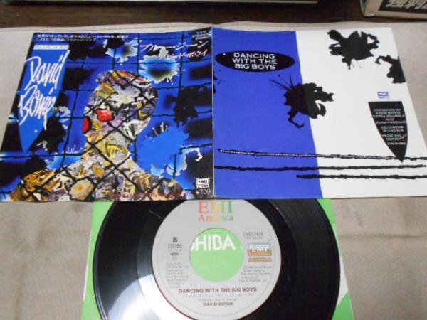 【シングル】「デビッド・ボウイ/ブルー・ジーン」東芝拍卖