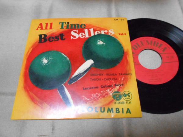 【EP】「レクオナ・キューバン・ボーイズ/シボネー他」コロムビア拍卖